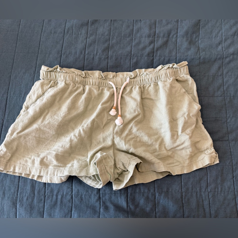 Hang Ten Women’s Green Linen Shorts